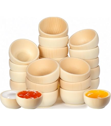 Amazon Platos De BambÃº Microondas Pote Redondo Para Micro-ondas E