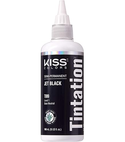 Amazon.com : Kiss Express Color #K99 Semi- Permanent Jet Black 3.5