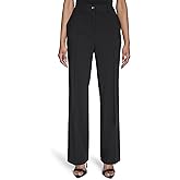 Halston Womens Straight Leg Woven Suiting Pant