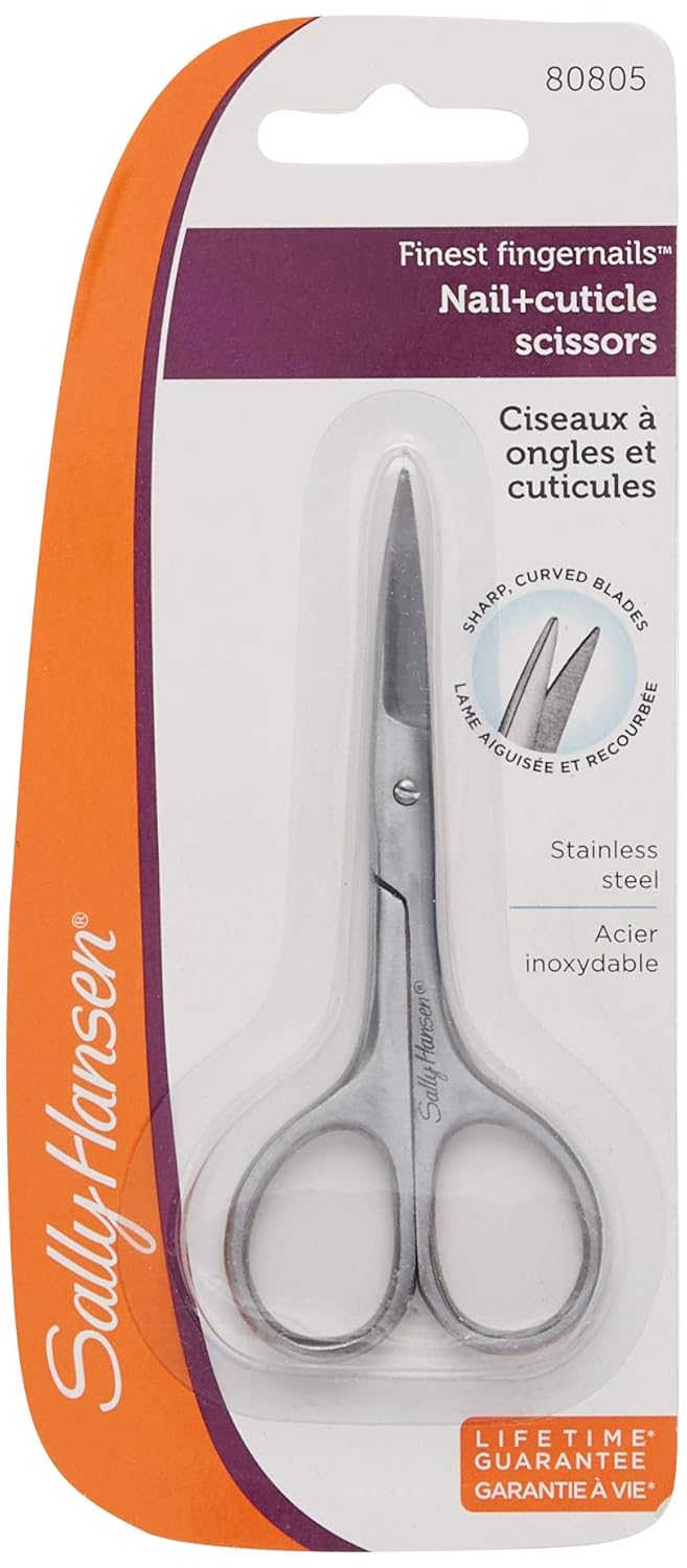 Sally Hansen Finest Fingernails Nail & Cuticle Scissors 1 ea: Beauty