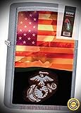 29123 us Marine Corps-Flag Street Chrome Full Size