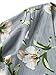 SweatyRocks Women's 2 Piece Boho Floral Print Crop Cami Top with Shorts Set Blue M