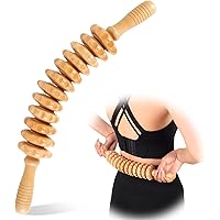 Wood Therapy Massage Tools,Wooden Massager Roller Stick Lymphatic Drainage Tool,Maderoterapia Kit Professional Massage Wood R