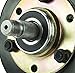 Erie Tools Spindle Assembly fits Short MTD 717-0912 917-0912 Model 806 46in. Mower Deck H