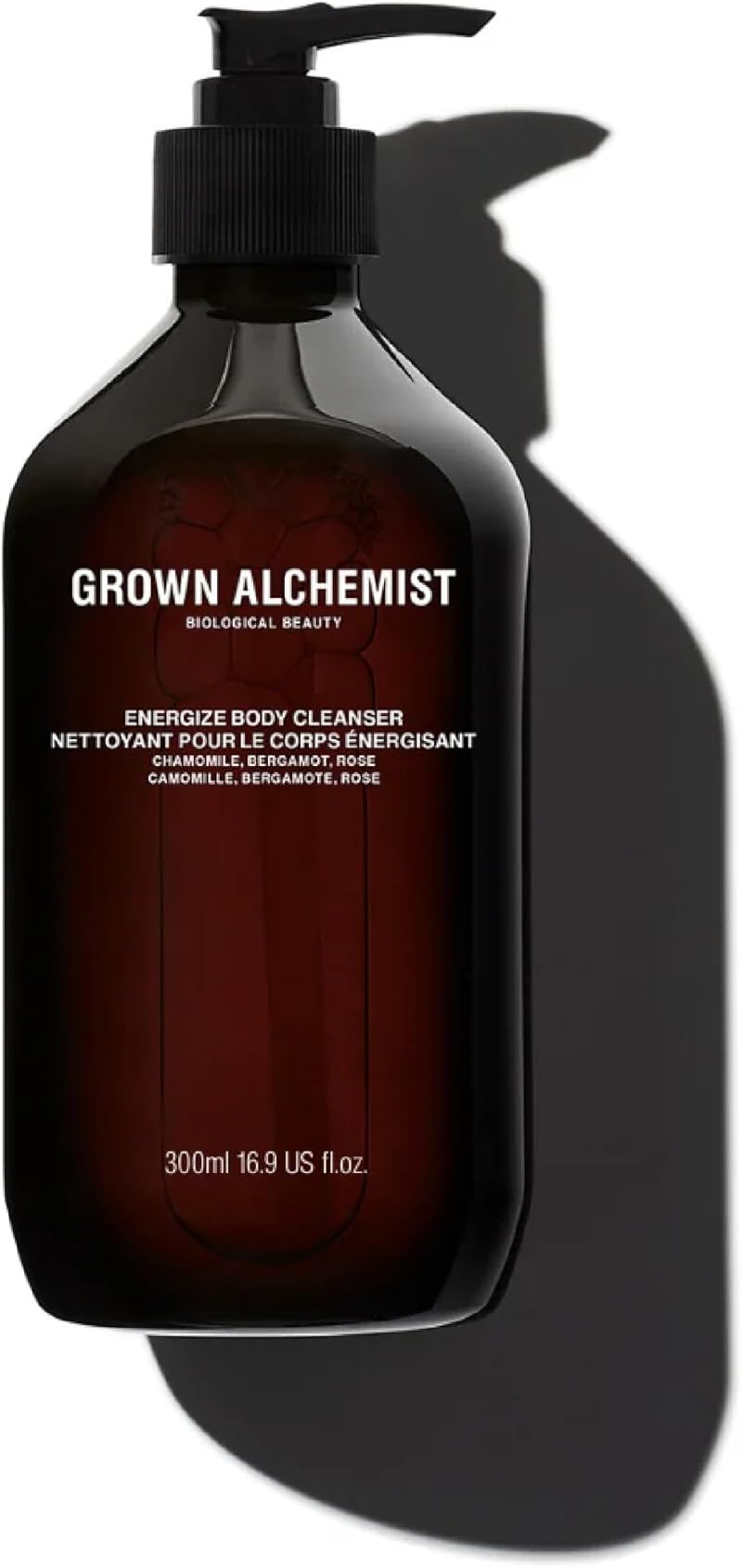 Grown Alchemist Energize Body Cleanser Chamomile Bergamot Rose Organic