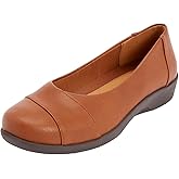 Comfortview Women's Wide Width The Gab Flat