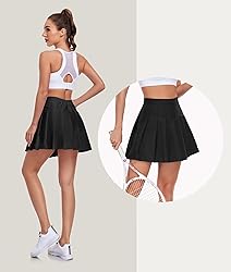 Black Pleated Skirt for Girls Kids High Waisted