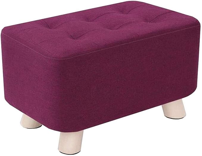 Banco de zapatos de bambú Reposapiés para la sala de estar Cambiar