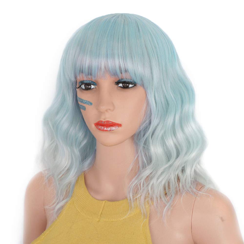 Pastel blue bob Clearance