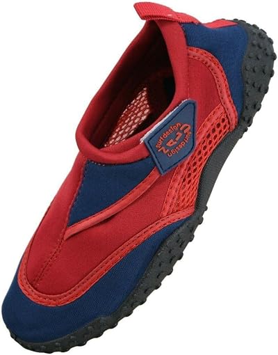 GEEZY Aqua Beach Surf Wet Water Shoes Unisex Red Adult Size 6