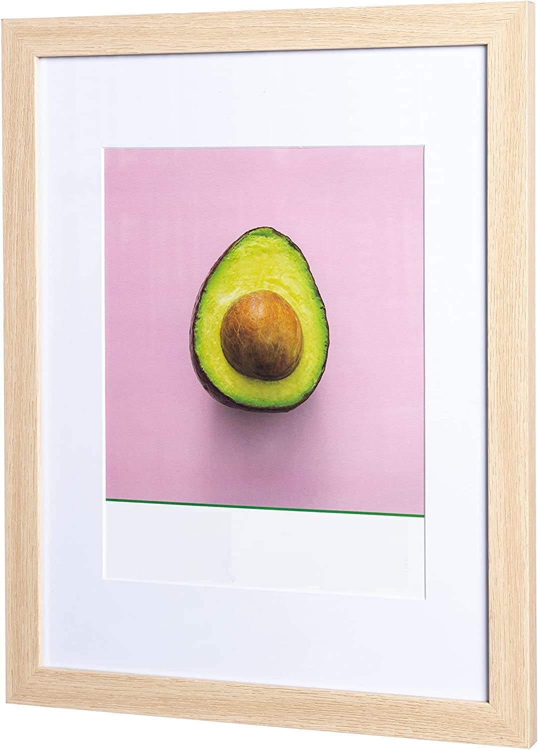 Modern Style MDF Picture Frame A3, A4, A5 Size Poster Home Decoration Photo Frames Freestanding & Wall Mountable Table Top Certificate Document Frames (A4 (21x30 cm), Oak) — image 1