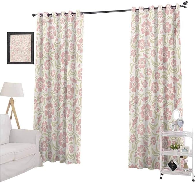 Amazon.com: Thermal Insulated Blackout Curtains, Vintage Old Fashioned