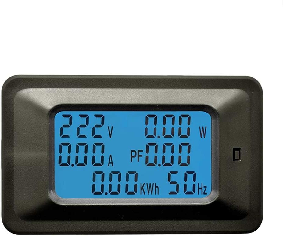 AC Multimeter 6in1 Combo Meter Voltage 110V 220V Current 100A Power Factor KWH Frequency Multifuction Tester