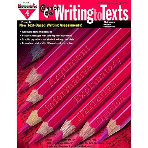 NEWMARK LEARNING COMMON CORE WRITING TO TEXT GR... B00QFWV6NM Book Cover