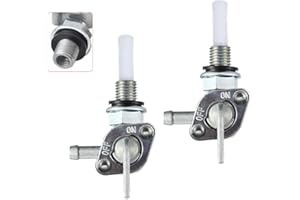 Anxingo 2 Pack Fuel Shut Off Valve Switch Fuel Pump Valve for Generator Fuel Tank 28-1783-V Threads M10 x 1.25