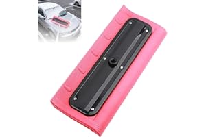 Foam Head Roof Snow Rake - Lightweight No-Scratch Snow Brush for Vehicles, Roofs & Gutters, Pole-Compatible Design for Winter