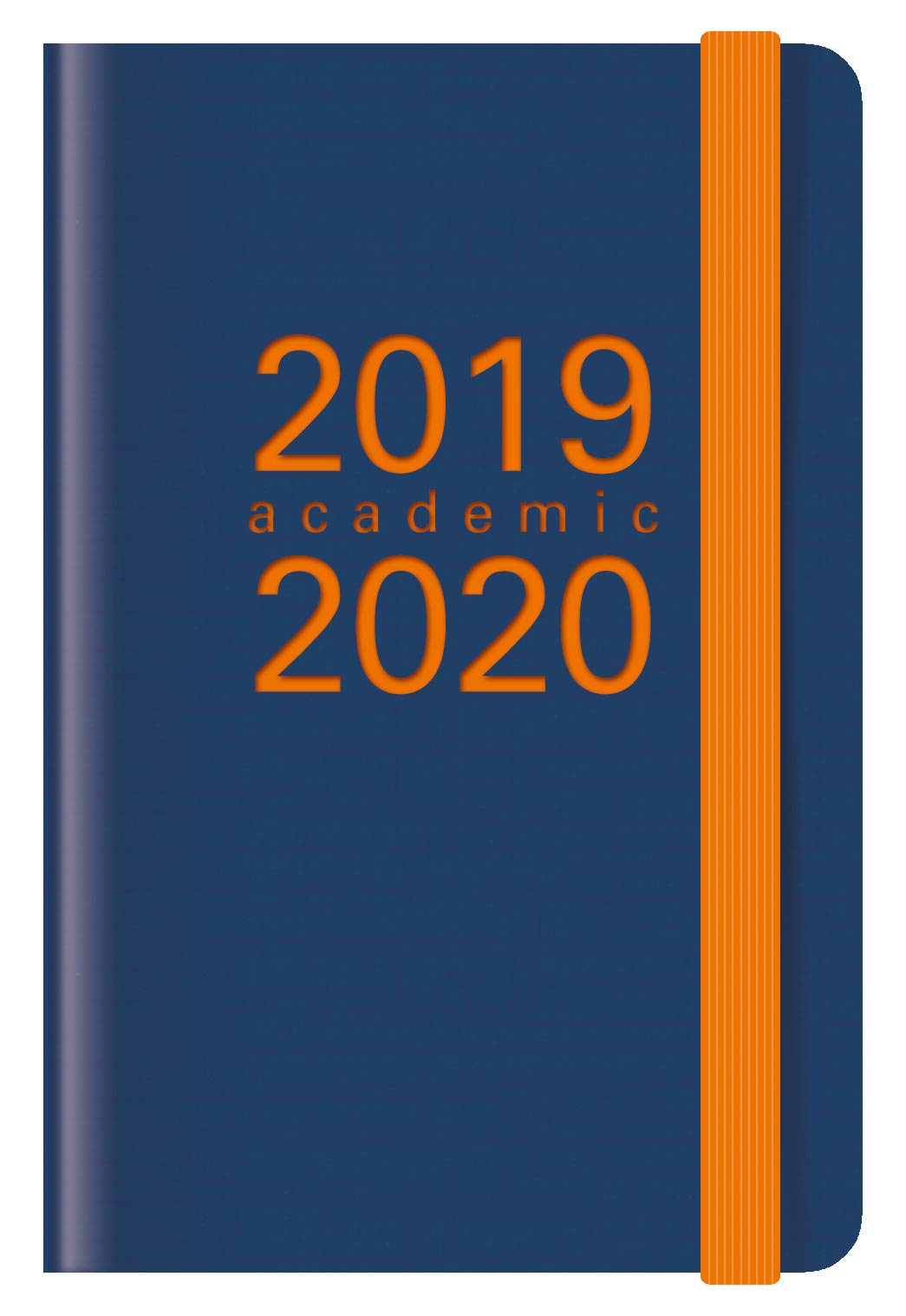 Letts MEMO Compact Pocket 1J/P diary Navy/Orange