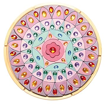 Buy Grimms Large Sparkling Pink Mandala 