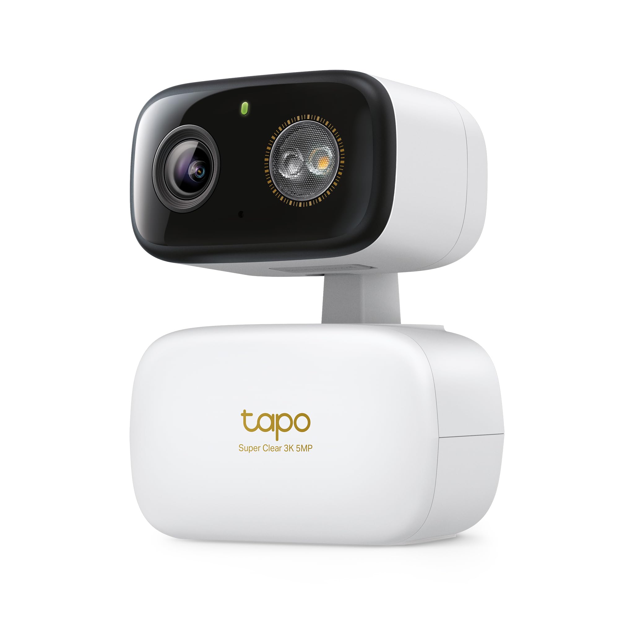 Photo 1 of Tapo 3K 5MP Pan/Tilt Indoor/Outdoor Security Camera, Free Person/Vehicle/Baby Cry Detect & 360° Motion Track, Color Night, SD/Cloud, Wrks w/Alexa & Google Home, 2.4 GHz WiFi, HybridCam 360