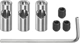 sourcing map 5mm to 3.175mm Pinion Gear Adapter Drive Shaft Coupler Reducer view 1