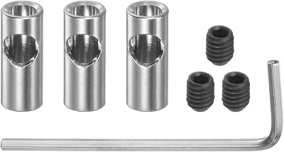 sourcing map 5mm to 3.175mm Pinion Gear Adapter Drive Shaft Coupler Reducer