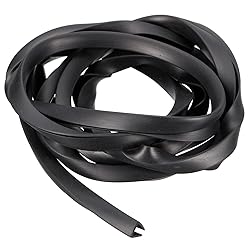 uxcell U Channel Edge Trim, 8.2ft Length Rubber
