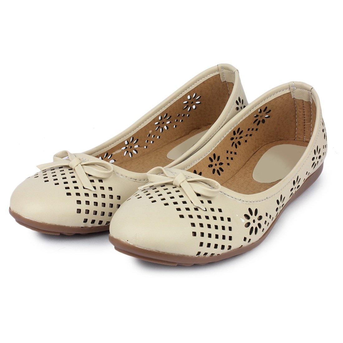 do bhai belly-usha casual ballerinas for women