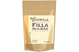 Wood Grain Filler & Putty Powder - Innovative Formula - Filla-in-A-Bag - Maple/Beech/Pine-12 oz by Goodfilla | Repairs, Finishes & Patches | Paintable, Stainable, Sandable & Quick Drying | Zero Waste