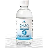 Dr. Robaina DMSO Liquid – 99.9% Pure Pharma Grade Dimethyl Sulfoxide | Soothing Topical Support & Overall Wellness | Low Odor | Made in USA | 8 oz