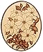 Walnut Hollow 1838 Basswood Oval Plaque, 8 x 11 x 0.75 for Woodburning, Painting or Chip Carving