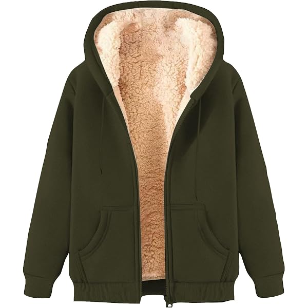 Abrigo De Invierno Para Mujer Talla Grande - Chaqueta Con Capucha, Forro Polar Grueso, Cálida Y Cómoda