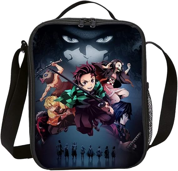 Amazon BOWINR Demon Slayer Kimetsu No Yaiba Shoulder Bag 
