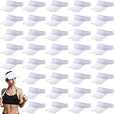 Silkfly 36 Pack Sun Visor Hats Adjustable Sports Athletic hat UV Protection Sun Visor Cap for Men Women Tennis Running Golf