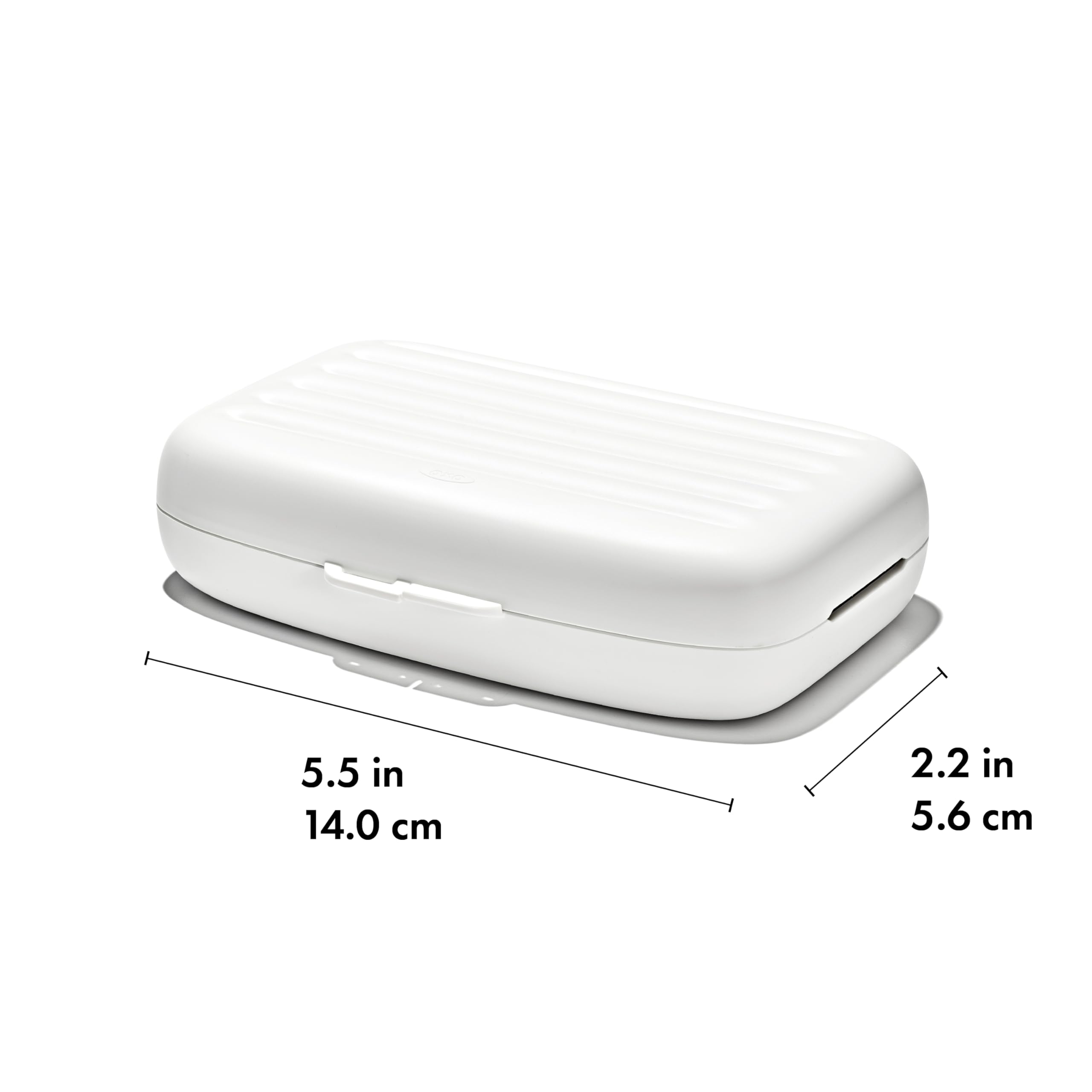 OXO Tot Travel Size Drying Rack with Bottle Brush- Gray