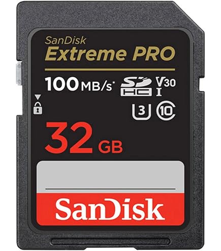 SanDisk Cartão de memória 32GB Extreme PRO SDHC UHS-I - C10, U3 SanDisk Cartão de memória 32GB Extreme PRO SDHC UHS-I - C10, U3