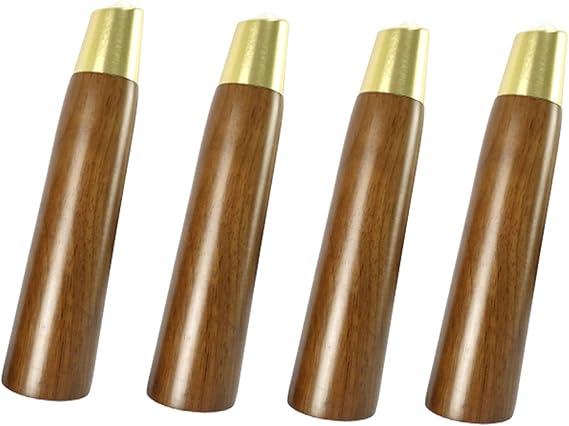 LJYY Möbelbeine, konische Massivholzmöbelbeine, Sofabesatzfüße