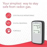 Airthings Corentium Home Radon Detector 224 Battery Operated Intl Version view 5