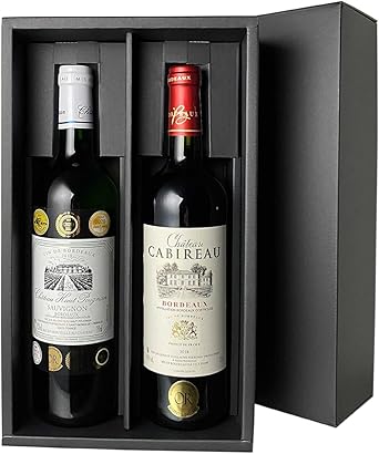 Amazon Co Jp お中元 ワイン 送料無料ワインセット ギフトbox付き ボルドー産赤白ワイン2本 3000円 ギフトワインセット 食品 飲料 お酒