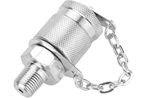 ODORKLE 63MPa/630BAR Hydraulic Pressure,Pipe Fittings Pipes, Pipe Fittings & Accessories Test Point Testing Coupling Adapter for Hydraulic System(G1/8)(G1/8)