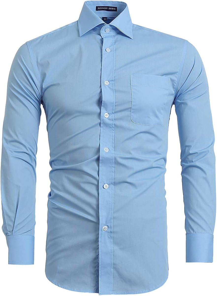 Blue business shirt Clearance