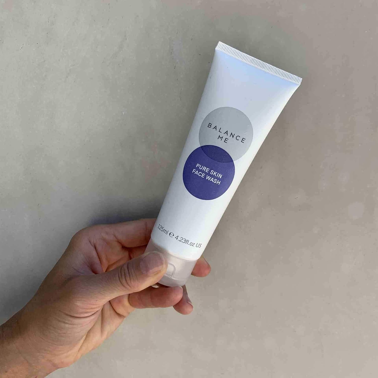 balance me face wash