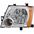 For Nissan Xterra | Pro-4X Headlight 2005 2006 2007 2008 2009 2010 2011 2012 Driver Left Side Headlamp Assembly Replacement