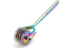 Wartenberg Neuro Pinwheel Stainless Steel 5 Head Diagnostic Instrument Pin Wheel - Multi Color Rainbow