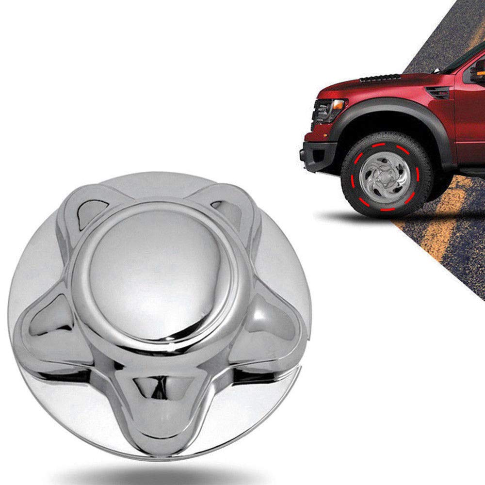 bigautoparts 4 Pack 7 Wheel Cover Center Hubcaps 5 Lug Steel Chrome