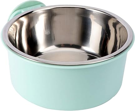 Amazon ペットボウル ハンガー 固定 ゲージ用 餌入れ 水入れ 猫 犬 うさぎ 小動物用 食器 グリーン Popetpop 食器 ボウル 通販