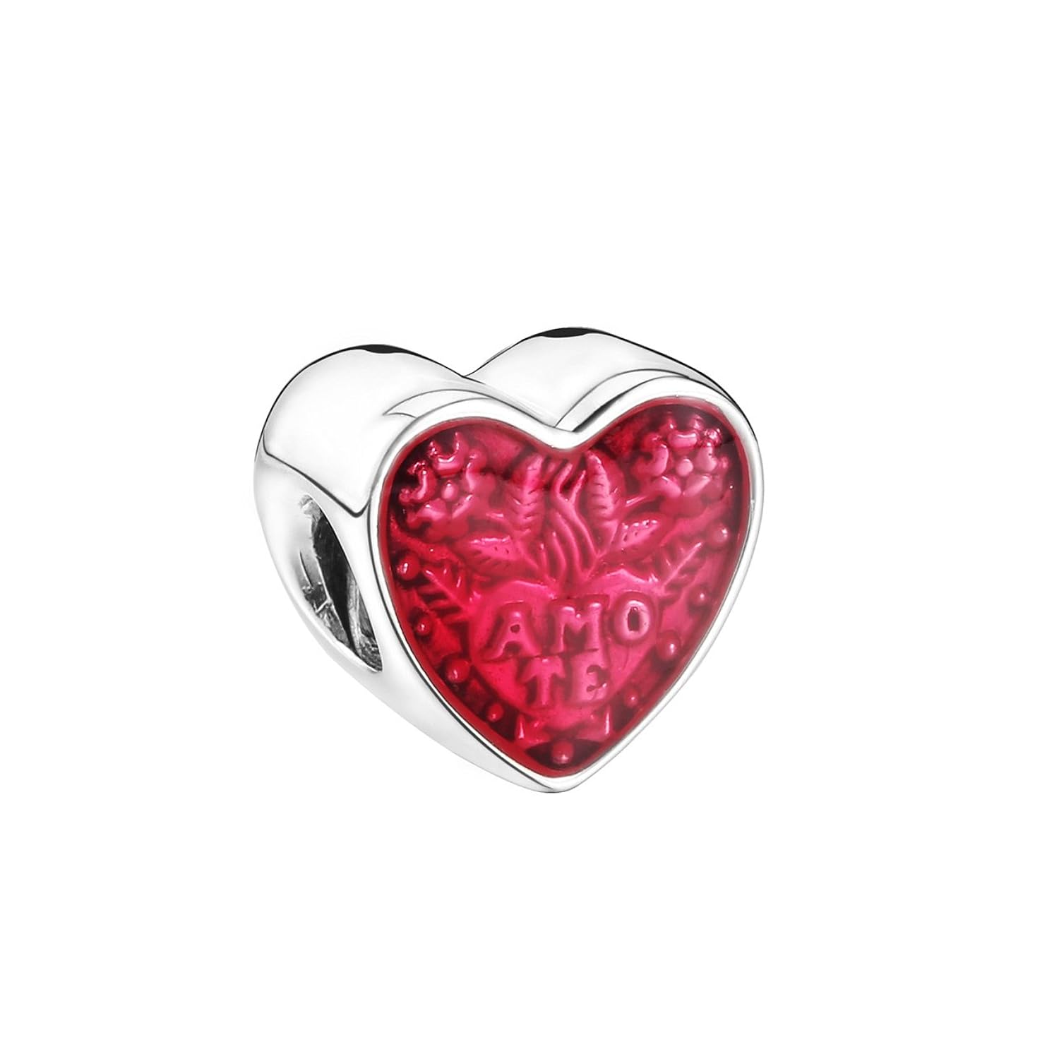 Abalorio Pandora EN Mujer Plata Corazón Esmalte