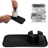 Non-Slip Tamping Mat for Ninja Luxe Cafe Espresso Machine ES601, Silicone Coffee Tamper Mat Heat Resistant Espresso Tamp Stat