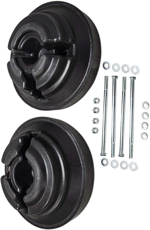 Husqvarna 954050501 Tractor Wheel Weights Pair 62 Pound Total Weight