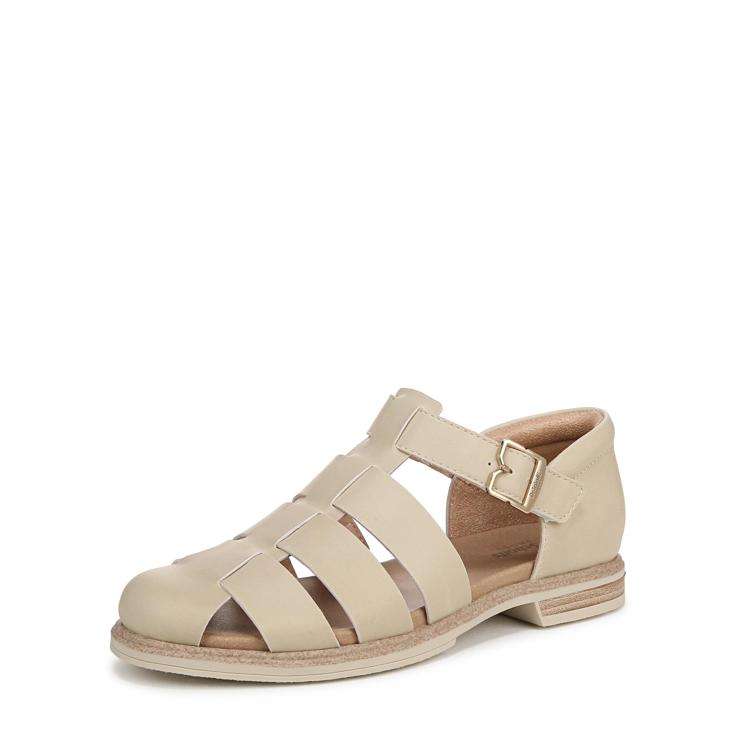 Dr. Scholl’s Shoes Womens Hello Seaside Fisherman Sandal Tofu Off White 6 M