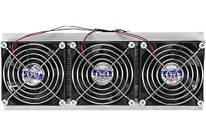 AILOOCEDI Small Space Cooling Device, Semiconductor Refrigeration Pieces Kit Thermoelectric Peltier Air Cooling Device for Plate Cooling Small Space Cooling, AILOOCEDIo0u281eiq7